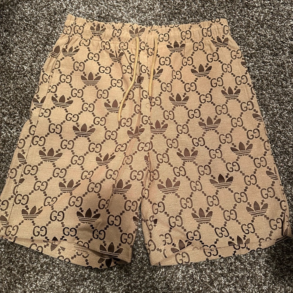 Gucci X Adidas Collab Shorts